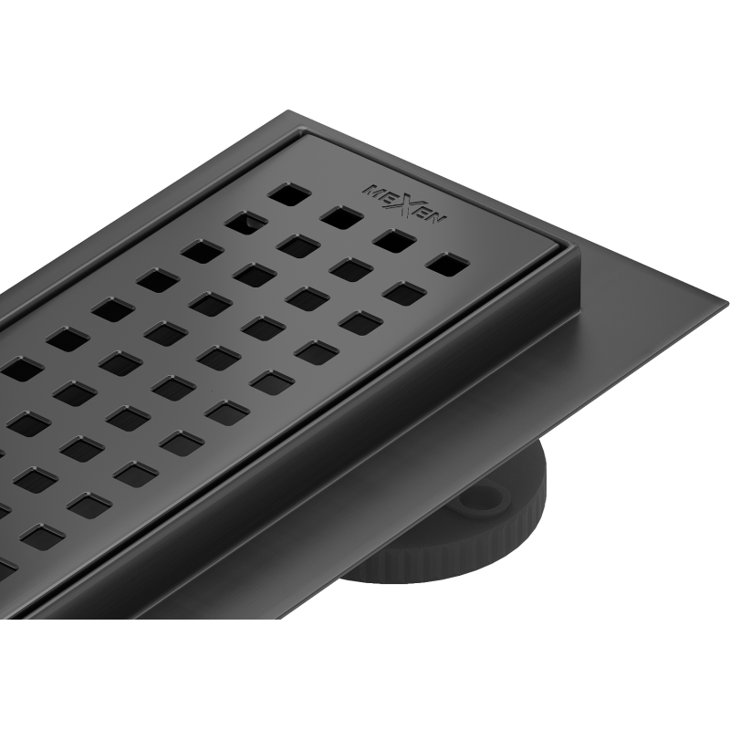 Mexen Flat 360° M08 Drehbarer 60 cm Linienablauf, schwarz - 1725060-40