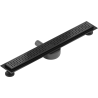 Mexen Flat 360° M08 drehbarer Linienablauf 60 cm, schwarz - 1725060-40