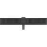 Mexen Flat 360° M08 Drehbare Linienentwässerung 70 cm, schwarz - 1725070-40