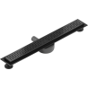 Mexen Flat 360° M08 Drehbare Linienentwässerung 70 cm, schwarz - 1725070-40