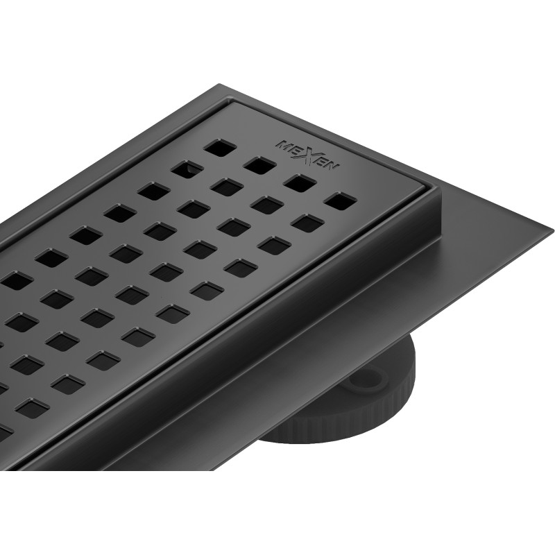 Mexen Flat 360° M08 Linienablauf drehbar 90 cm, schwarz - 1725090-40