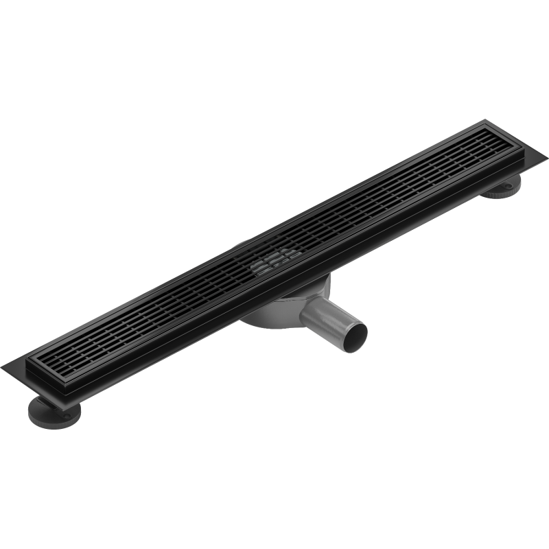 Mexen Flat 360° M33 Drehbarer Linienablauf 70 cm, schwarz - 1733070-40