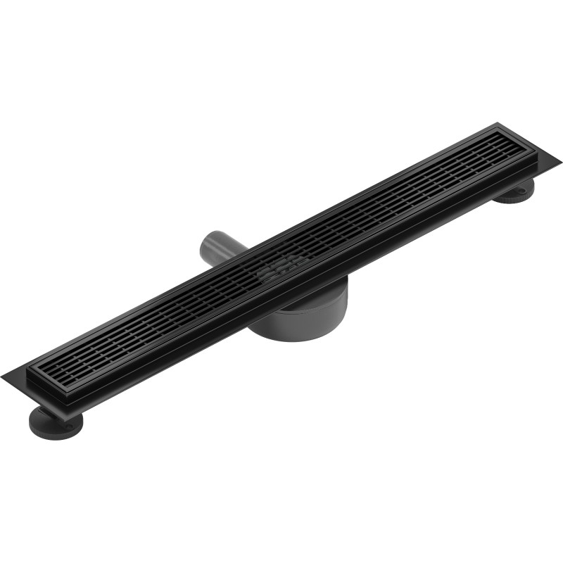 Mexen Flat 360° M33 Drehbarer Linienabfluss 70 cm, schwarz - 1733070-40