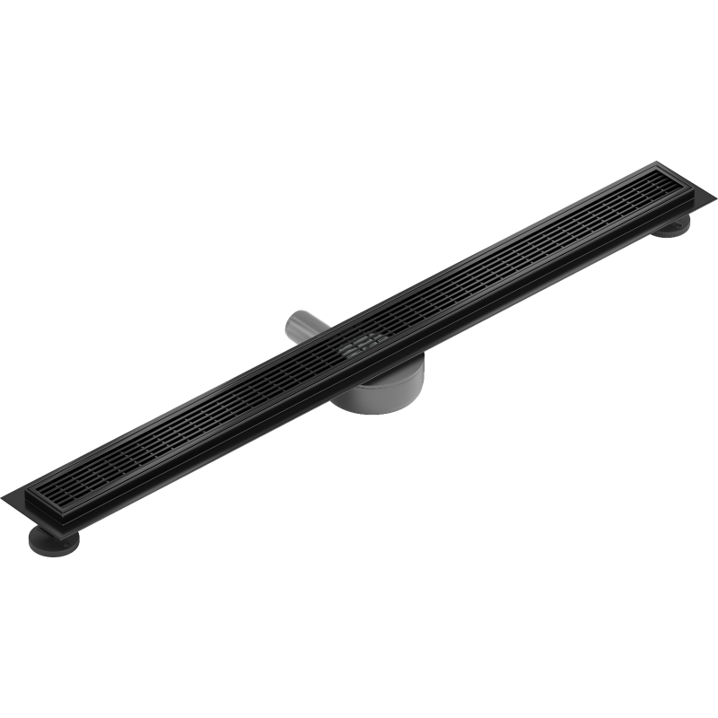 Mexen Flat 360° M33 drehbarer Linienablauf 100 cm, schwarz - 1733100-40