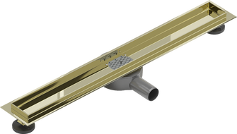 Mexen Flat 360° Rotierender Körper für Linienablauf 50 cm, gold - 1540050