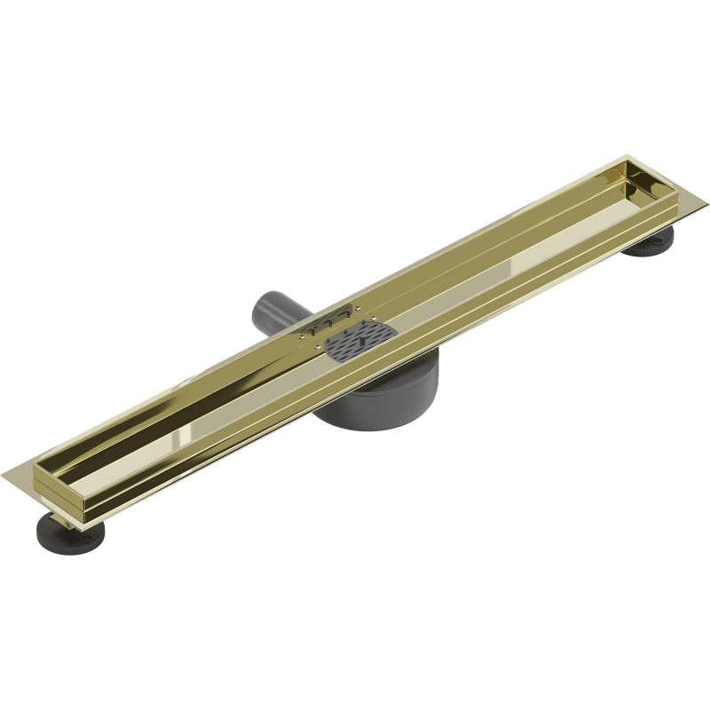Mexen Flat 360° Drehbarer Ablaufkörper 60 cm, gold - 1540060