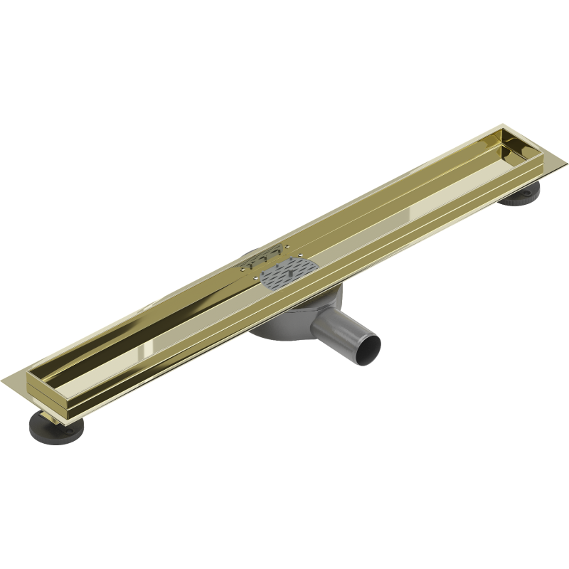 Mexen Flat 360° Drehbarer Körper für Linienablauf 70 cm, Gold - 1540070