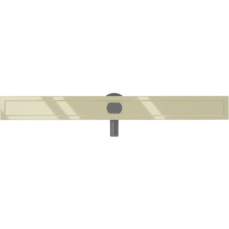 Mexen Flat 360° rotierender Körper für lineare Abläufe 80 cm, gold - 1540080