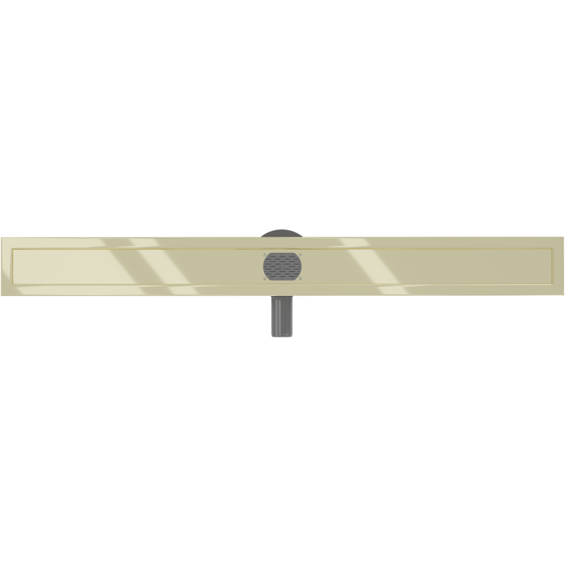 Mexen Flat 360° Schwenkbarer Rinnenkörper 90 cm, gold - 1540090