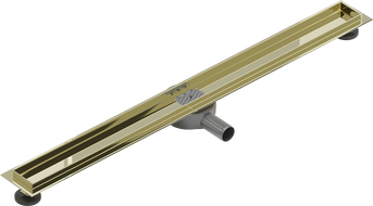 Mexen Flat 360° Schwenkbarer Rinnenkörper 90 cm, gold - 1540090