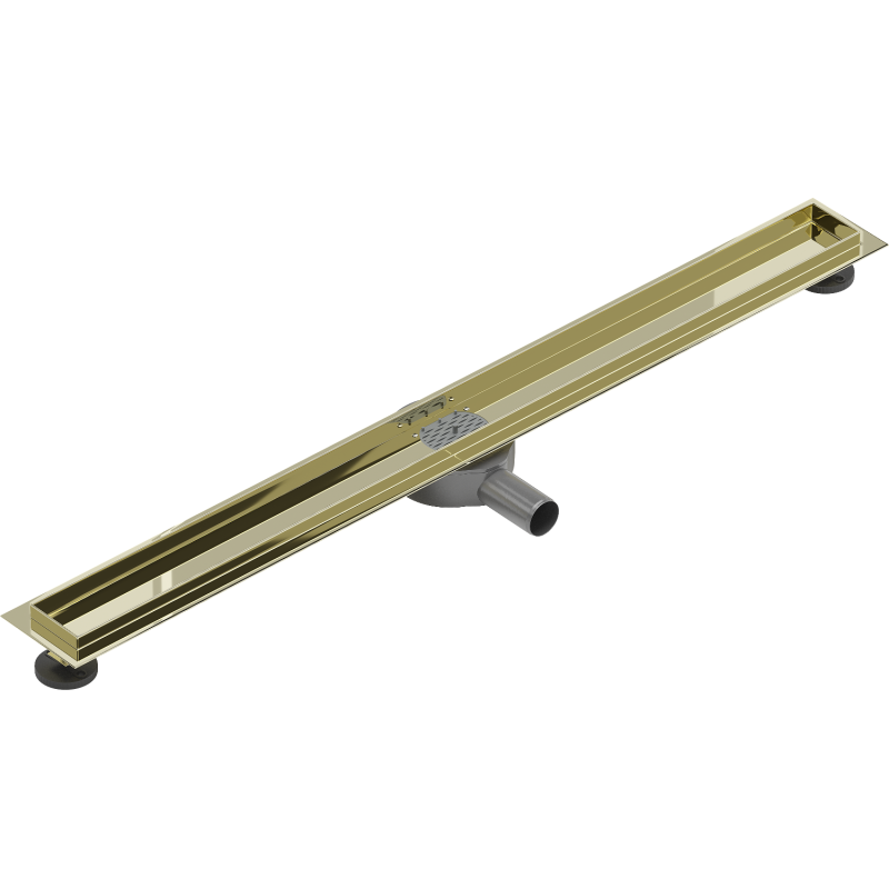 Mexen Flat 360° Korpus für drehbaren Linienablauf 100 cm, gold - 1540100