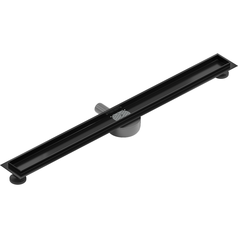 Mexen Flat 360° Drehbarer Rinnenkörper 80 cm, schwarz - 1740080