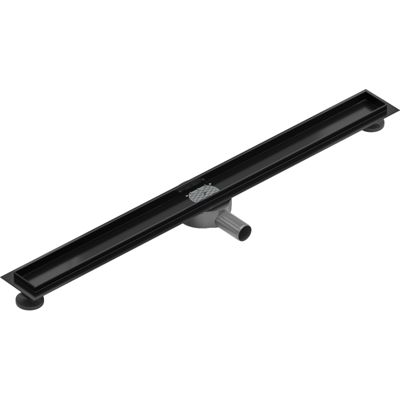 Mexen Flat 360° Drehbarer Rinnenkörper 80 cm, schwarz - 1740080