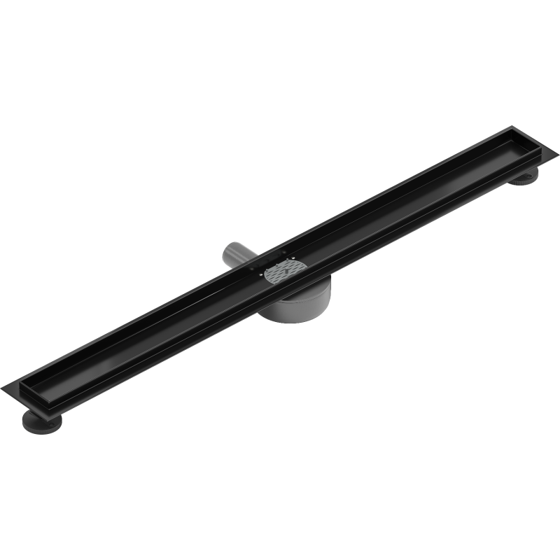 Mexen Flat 360° Drehbares Gehäuse für Linienablauf 100 cm, schwarz - 1740100