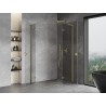 Mexen Mist-H L Duo Duschkabine rechts öffnend 85 x 120 cm, transparent, gold - 8A5L-085L-120P-50-00