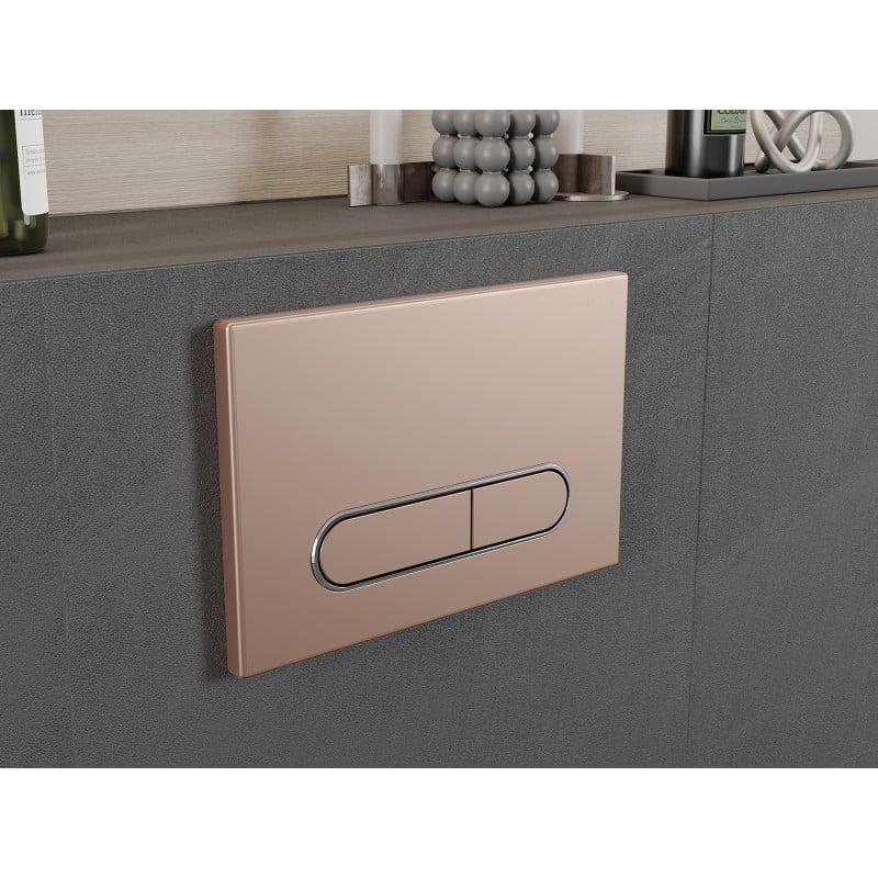 Mexen Fenix 11 Spültaste, Roségold - 601105
