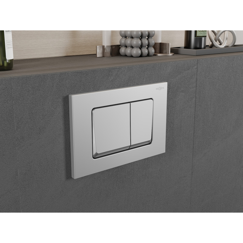 Mexen Fenix 10 XS Spültaste, mattes Chrom - 601002