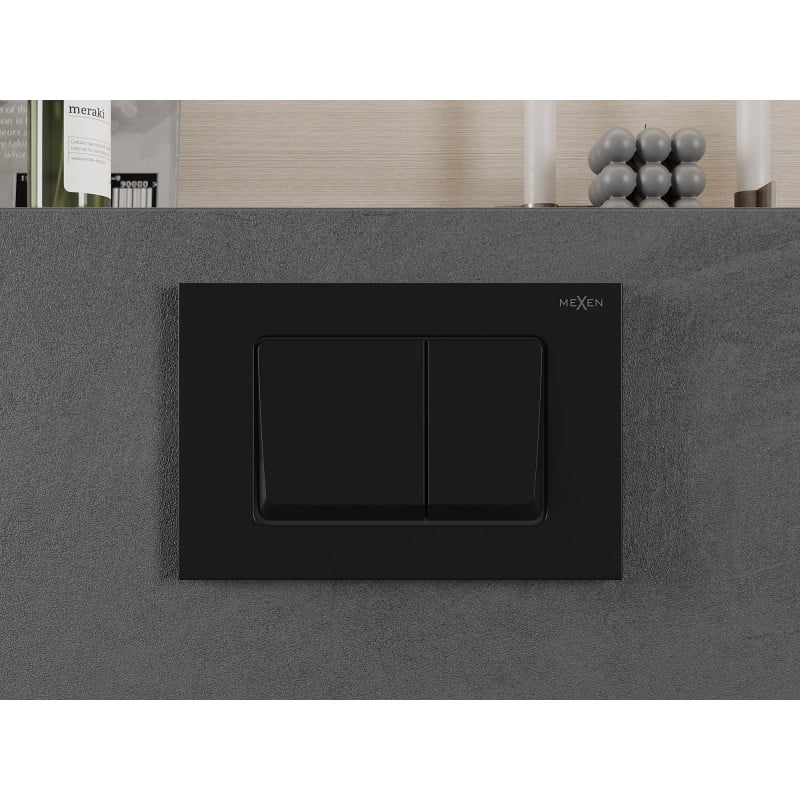 Mexen Fenix 10 XS Spültaste, schwarz matt - 601003