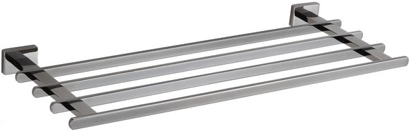 Mexen Arno Handtuchhalter, Schwarzes Chrom - 7020720-73