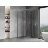 Mexen Mist-H T Duschkabine schwenkbar rechts 110 x 110 cm, transparent, Chrom - 8A5T-110-110-01-00-P