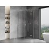 Mexen Mist-H T Duschkabine schwenkbar rechts 110 x 110 cm, transparent, Chrom - 8A5T-110-110-01-00-P