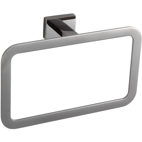 Mexen Arno Handtuchhalter, schwarzes Chrom - 7020732-73