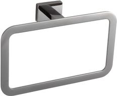 Mexen Arno Handtuchhalter, schwarzes Chrom - 7020732-73