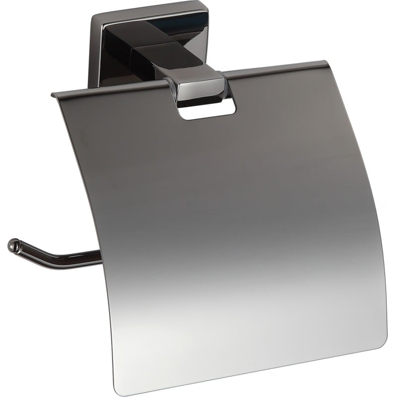 Mexen Arno Toilettenpapierhalter, Schwarz Chrom - 7020733-73