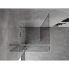 Mexen Mist-H T Duschkabine mit Schwingtür links 90 x 90 cm, transparent, Chrom - 8A5T-090-090-01-00-L