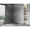 Mexen Mist-H T Duschkabine Schwingtür links 95 x 95 cm, transparent, chrom - 8A5T-095-095-01-00-L
