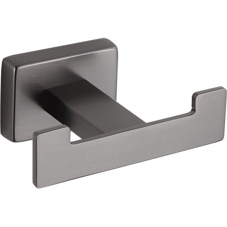 Mexen Arno doppelter Handtuchhaken, gebürstetes Gun Gray - 7020735-66