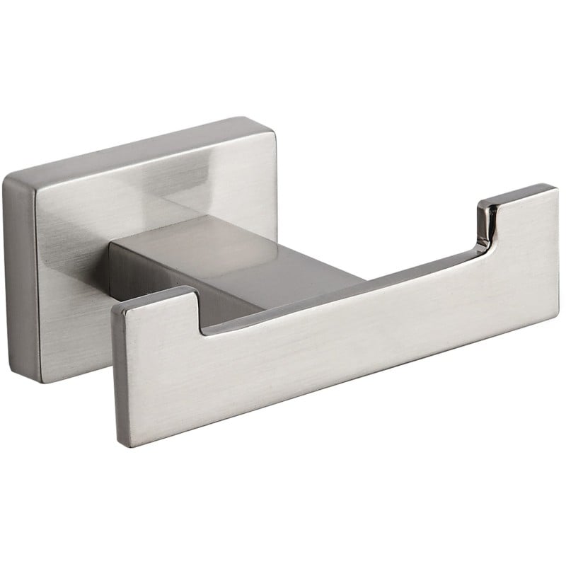 Mexen Arno doppelter Handtuchhaken, gebürstetes Nickel - 7020735-97