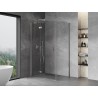 Mexen Mist-H T Duschkabine schwenkbar links 75 x 80 cm, transparent, Chrom - 8A5T-075-080-01-00-L