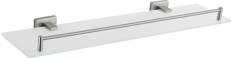 Mexen Arno hängendes Glasregal, gebürsteter Nickel - 7020737-97