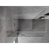 Mexen Mist-H T Duschkabine, schwenkbar, links, 85 x 100 cm, transparent, Chrom - 8A5T-085-100-01-00-L