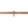 Mexen Flat 360° Slim 70 cm drehbarer Linienablauf, Roségold - 1641070