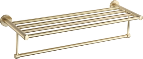 Mexen Remo Handtuchablage, gebürstetes Gold - 7050720-55