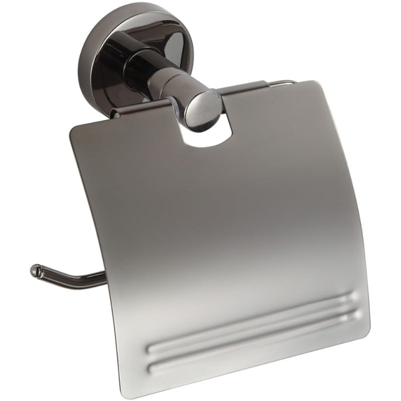 Mexen Remo Toilettenpapierhalter, Schwarzchrom - 7050733-73