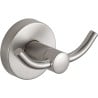 Mexen Remo doppelter Handtuchhaken, gebürsteter Nickel - 70507352-97