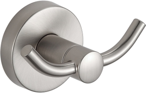 Mexen Remo doppelter Handtuchhaken, gebürsteter Nickel - 70507352-97