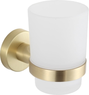 Mexen Remo Zahnputzbecher, gebürstetes Gold - 7050738-55