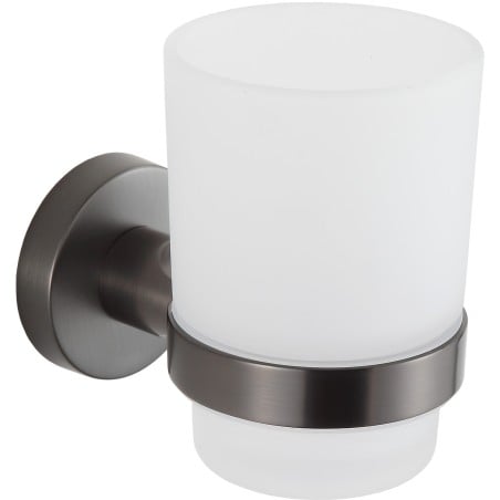 Mexen Remo Zahnputzbecher, gebürstetes Gun Gray - 7050738-66