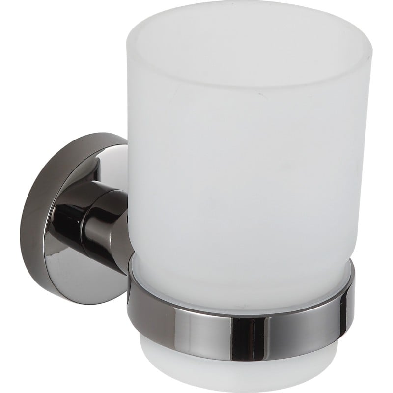 Mexen Remo Zahnputzbecher, Schwarzchrom - 7050738-73