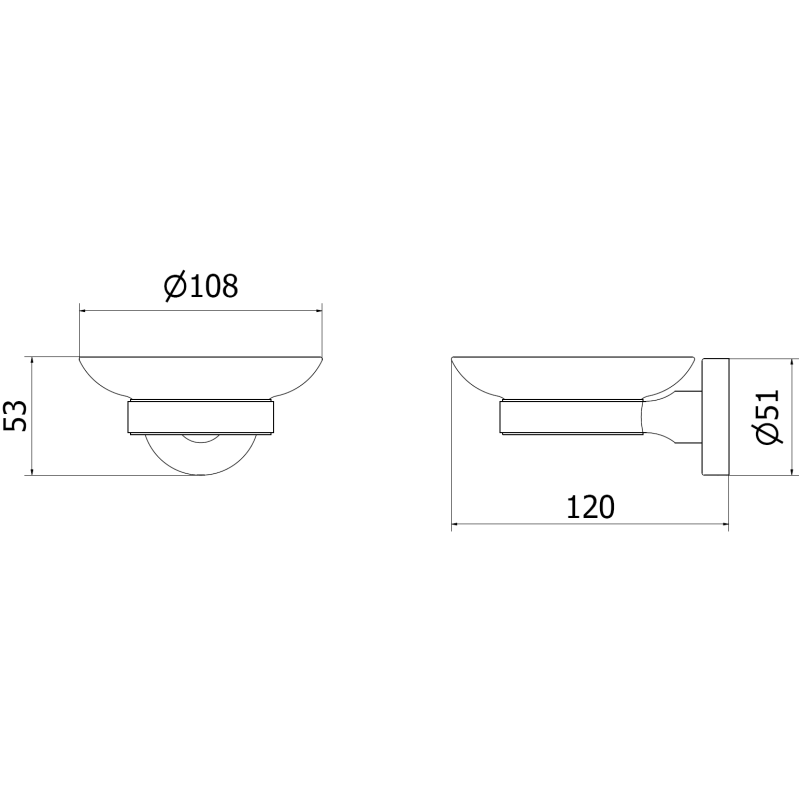 Mexen Remo Mydelniczka, Schwarzchrom - 7050739-73