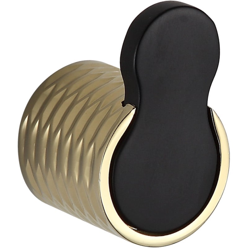 Mexen Base Handtuchhaken, schwarz/gold - 7088235-57