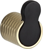 Mexen Base Handtuchhaken, schwarz/gold - 7088235-57