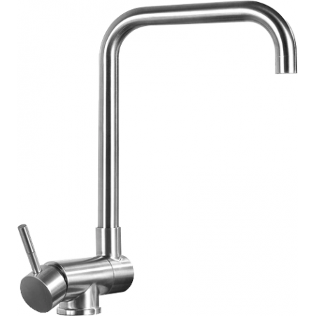 Mexen Madox Unterfenster-Küchenarmatur, Inox - 672000-00