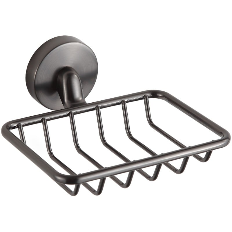 Mexen Remo Seifenhalter, gebürstetes Gun-Grau - 7050751-66