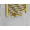 Mexen Uni-Term Heizkörper-Eckventil, Duplex, DN50, Gold - W907-000-50