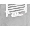 Mexen Uni-Term Heizkörperventil, Winkel, Duplex, DN50, weiß - W907-000-20